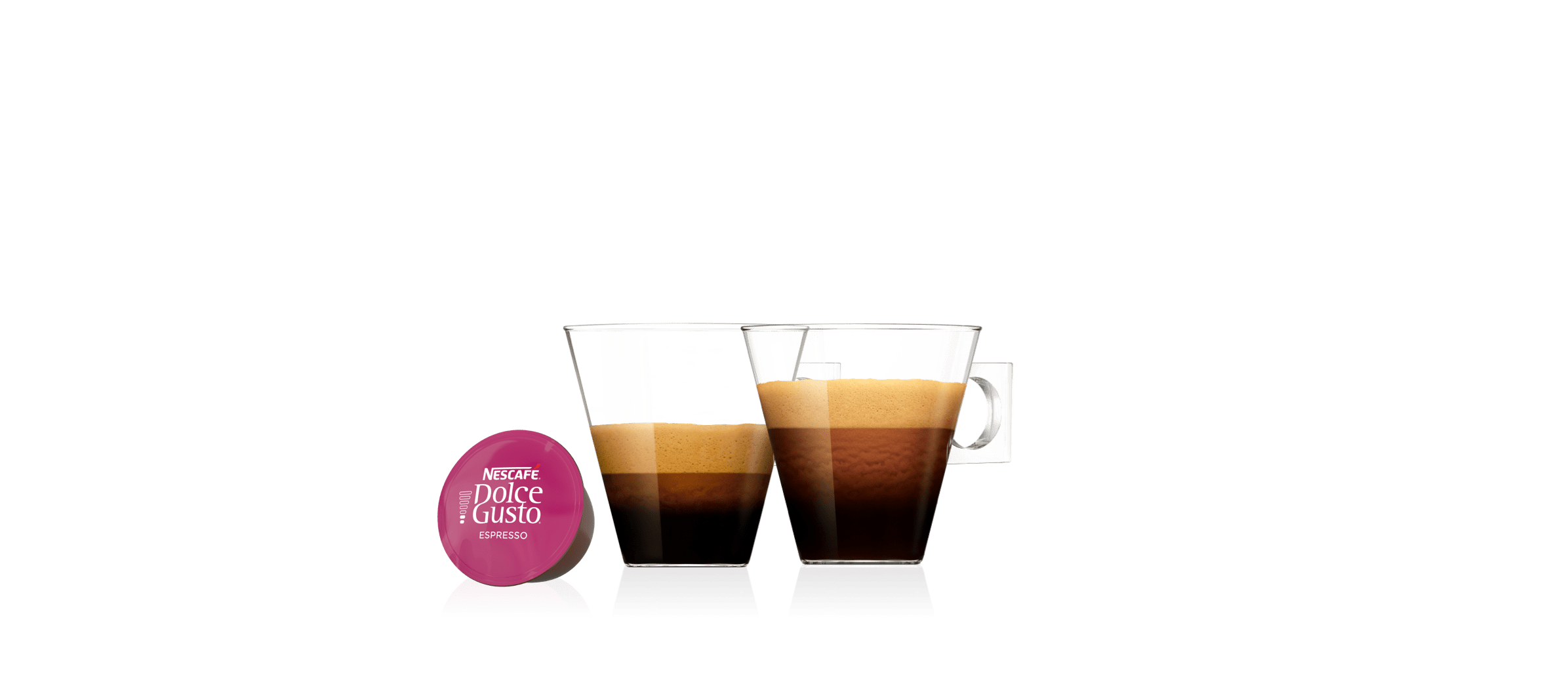 Espresso & Short Coffee Capsules | NESCAFÉ® Dolce Gusto® header image